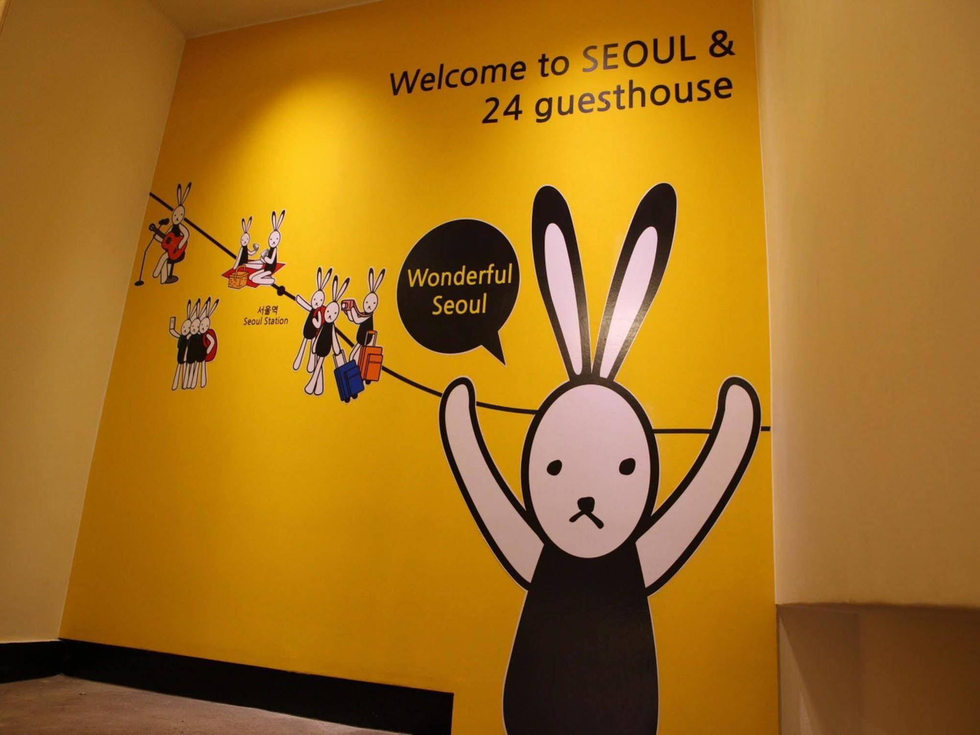 24 Guesthouse Seoul Station Premier Eksteriør billede